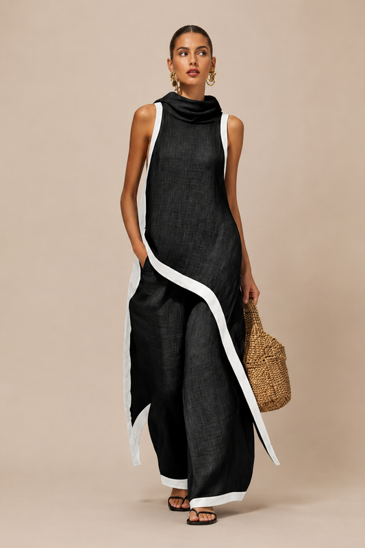 Catalina | Conjunto completo de lino elegante
