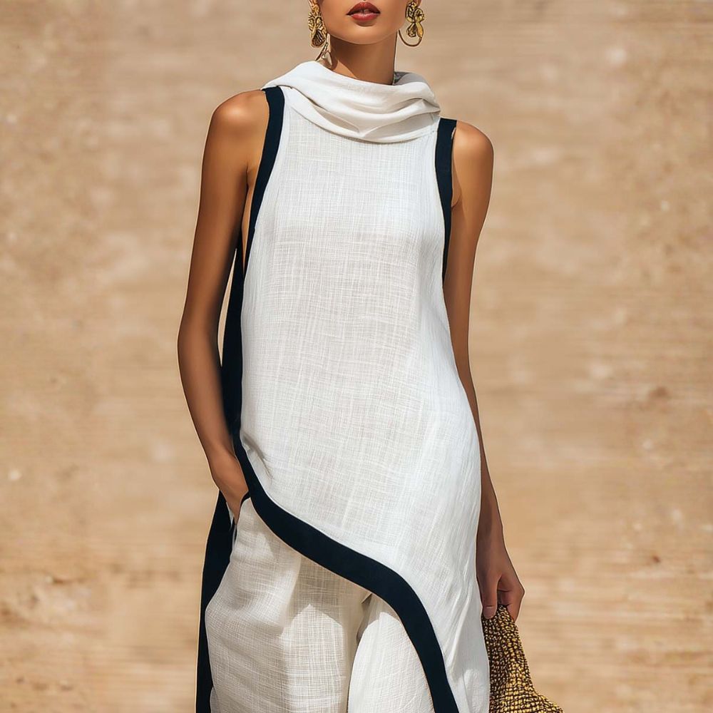 Catalina | Conjunto completo de lino elegante