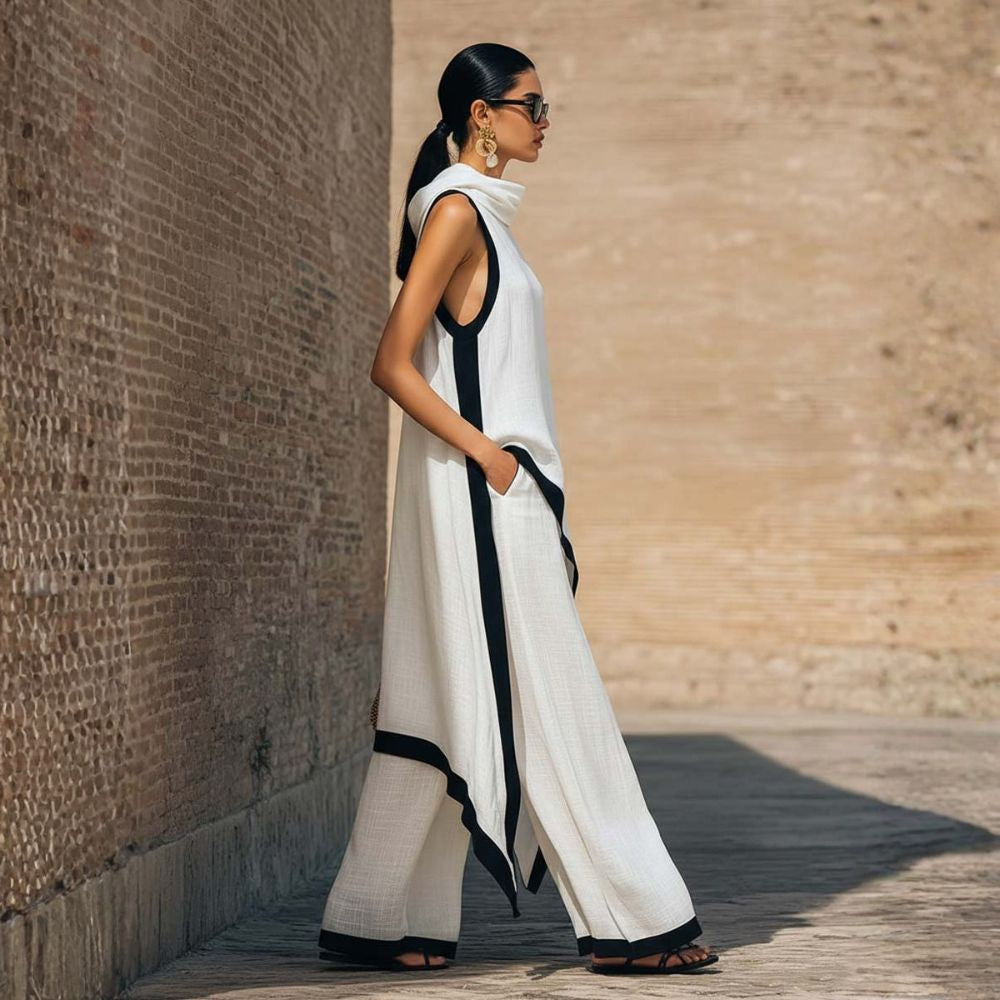 Catalina | Conjunto completo de lino elegante