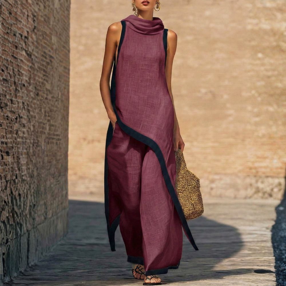 Catalina | Conjunto completo de lino elegante
