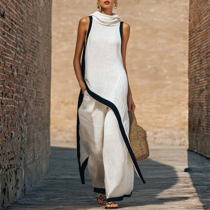 Catalina | Conjunto completo de lino elegante