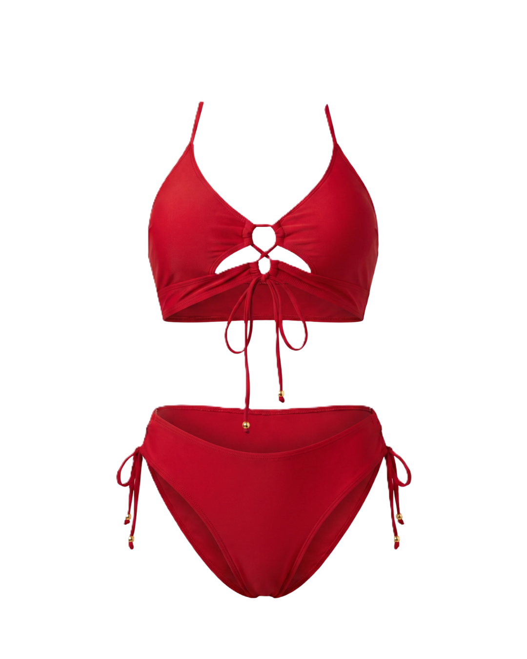 Bikini de dos piezas control abdomen