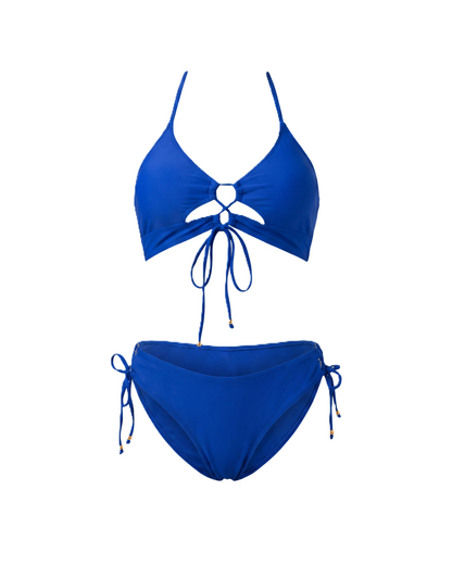Bikini de dos piezas control abdomen