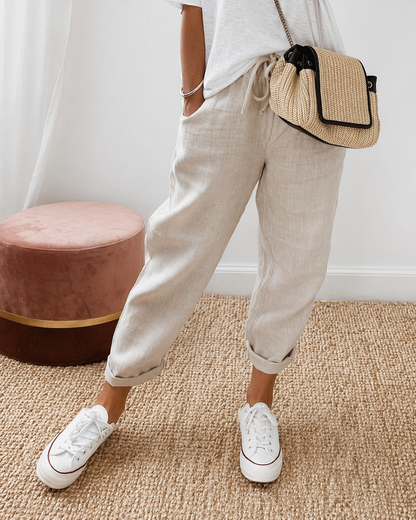 Lina™ | Pantalón de lino Elegante