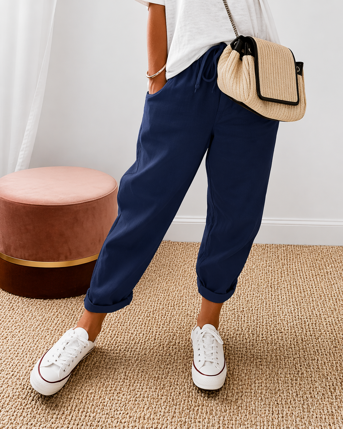 Lina™ | Pantalón de lino Elegante