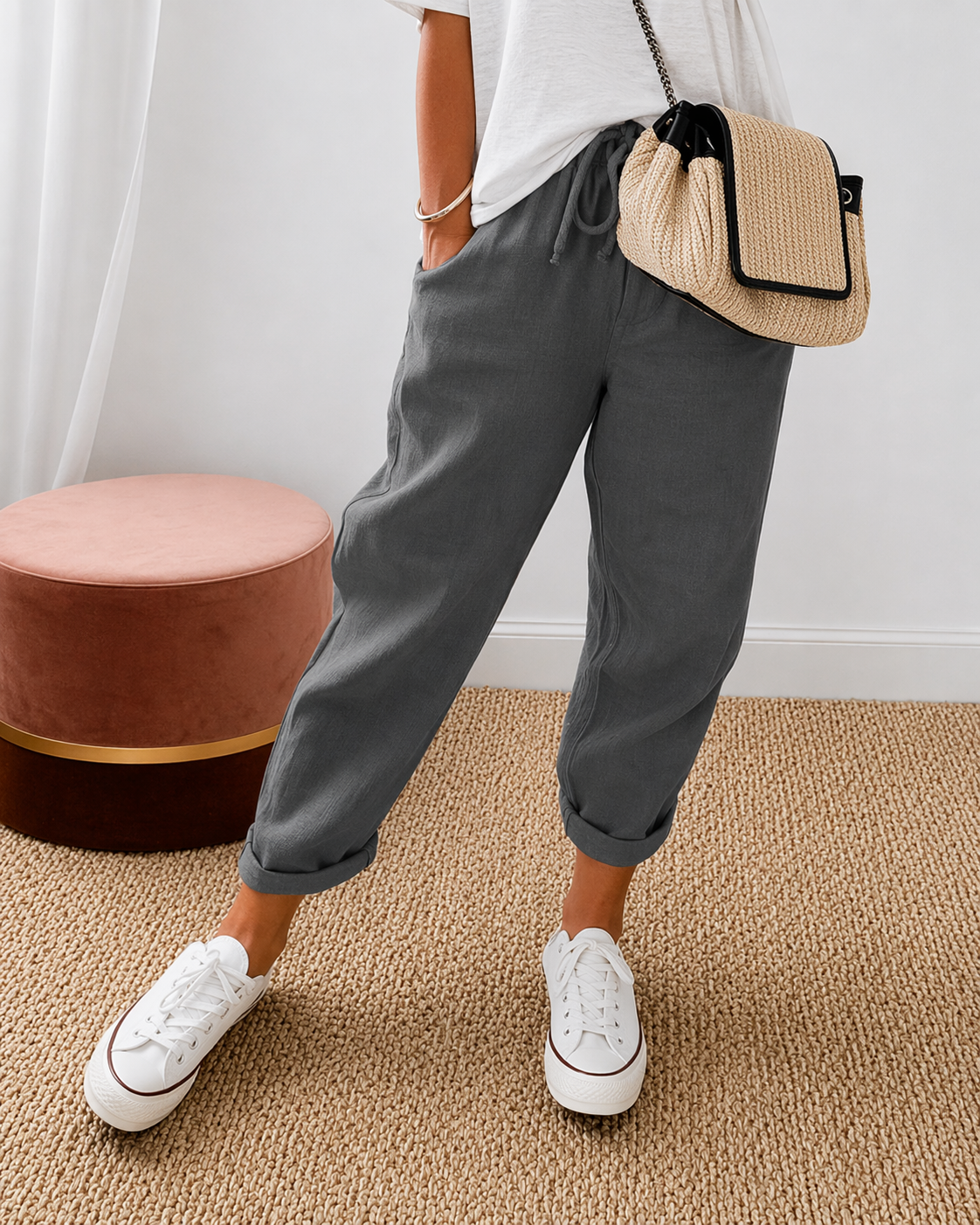 Lina™ | Pantalón de lino Elegante