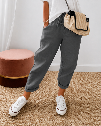 Lina™ | Pantalón de lino Elegante