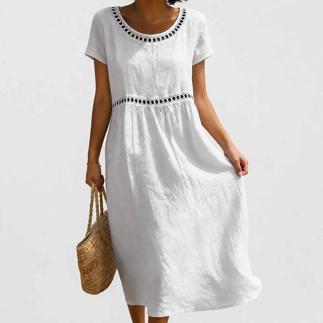 Briana™ | Vestido Bordado Brisa