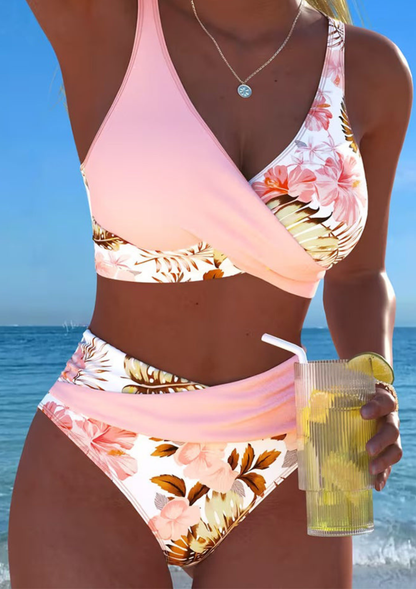 Bikini con estampado floral