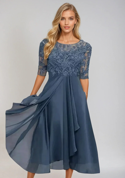 Margarita | Exquisito vestido de encaje para looks elegantes