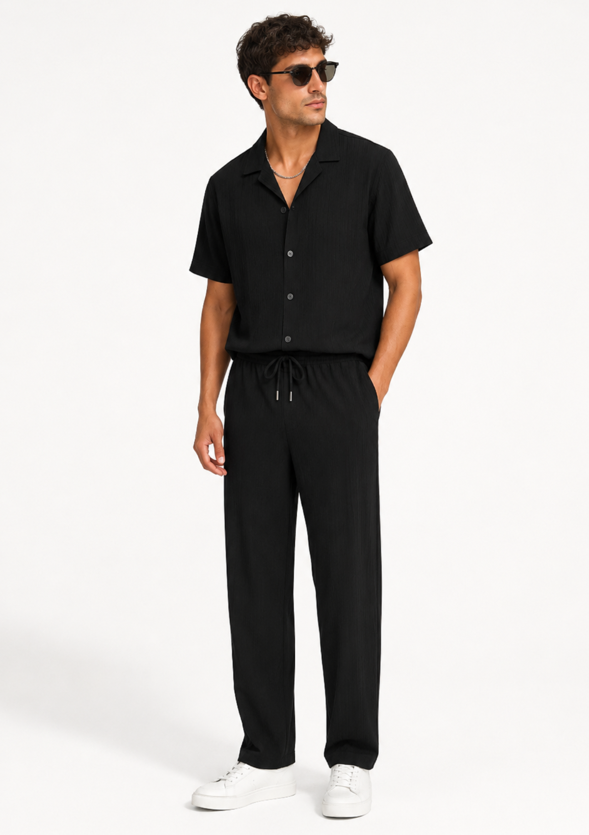 Mario | Conjunto casual de lino