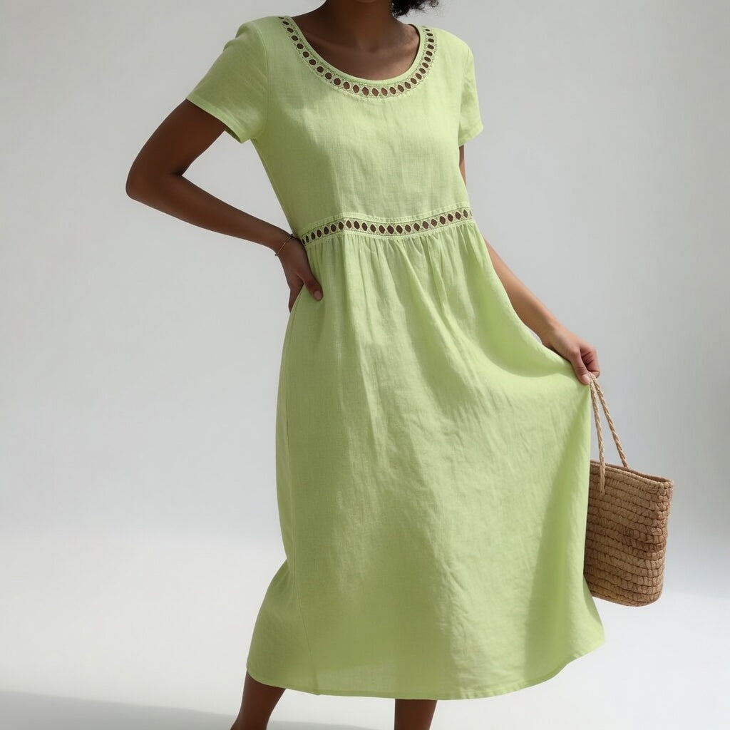 Briana™ | Vestido Bordado Brisa