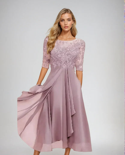 Margarita | Exquisito vestido de encaje para looks elegantes