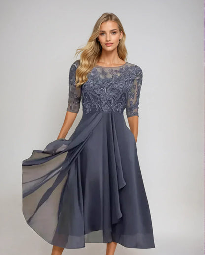 Margarita | Exquisito vestido de encaje para looks elegantes