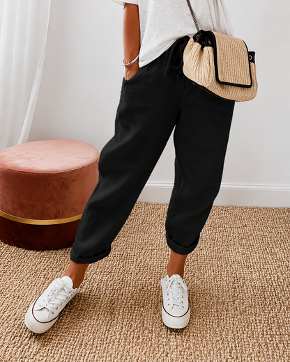 Lina™ | Pantalón de lino Elegante