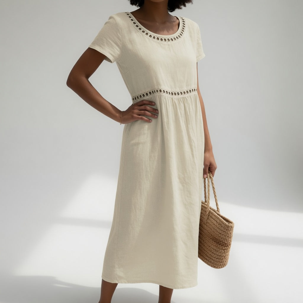 Briana™ | Vestido Bordado Brisa