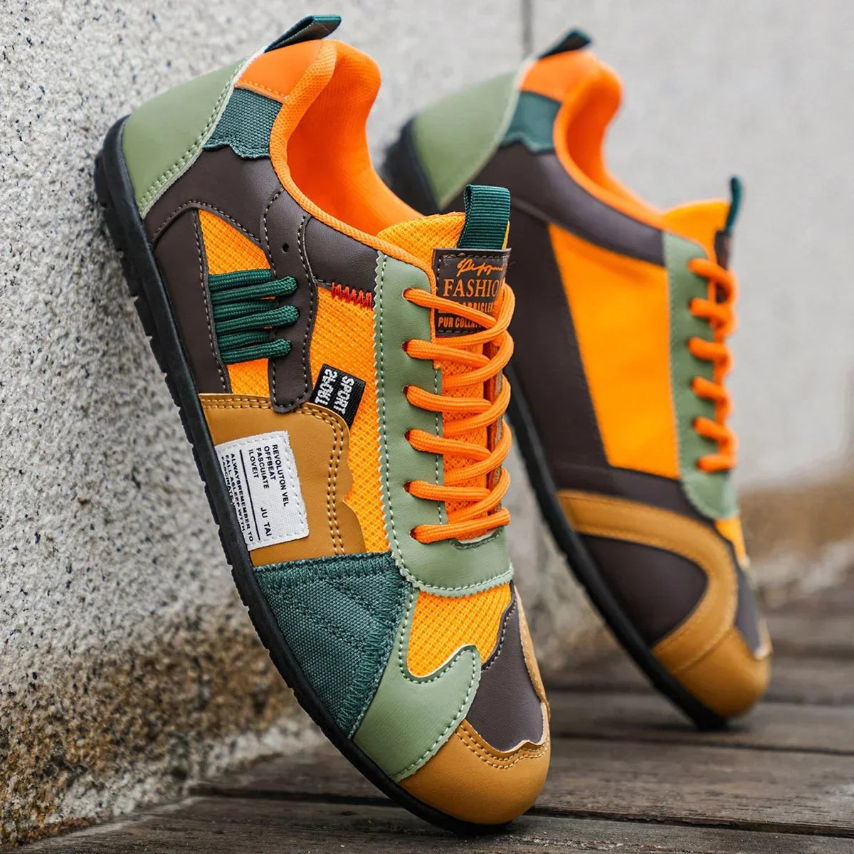 Gael | Zapatillas retro coloridas
