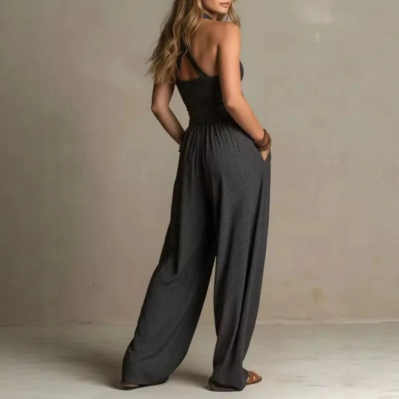 Chiara™ | Mono con tiras Cruzadas en el Cuello