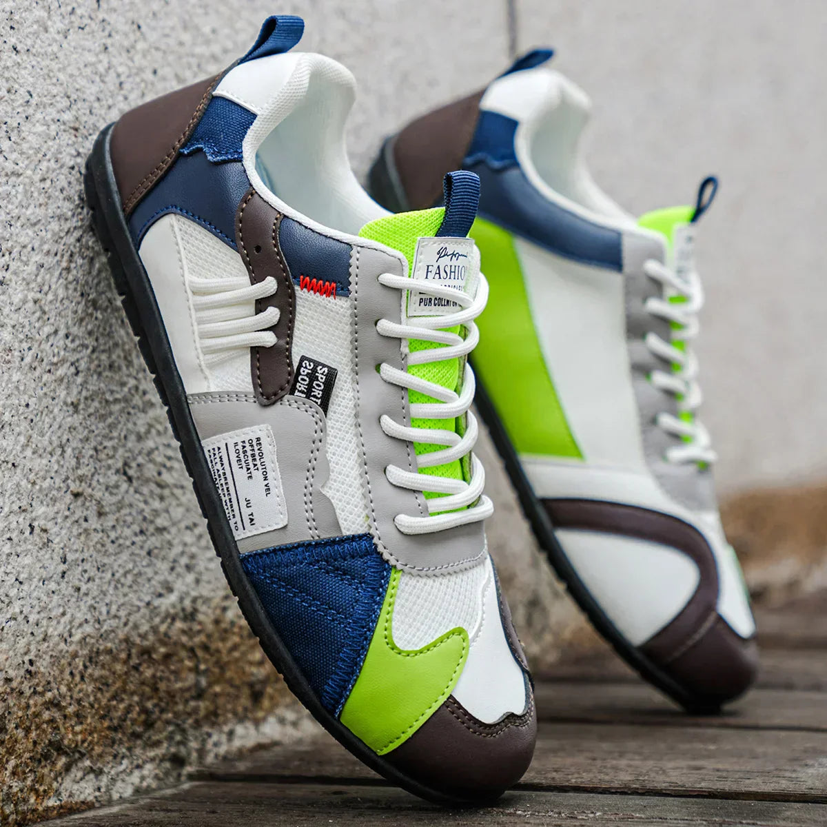 Gael | Zapatillas retro coloridas