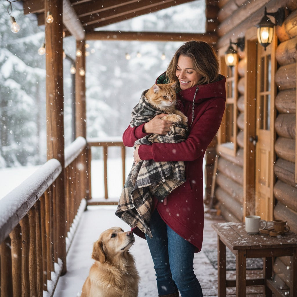 Chaqueta Aurora | Parka Impermeable con Capucha para Mujer