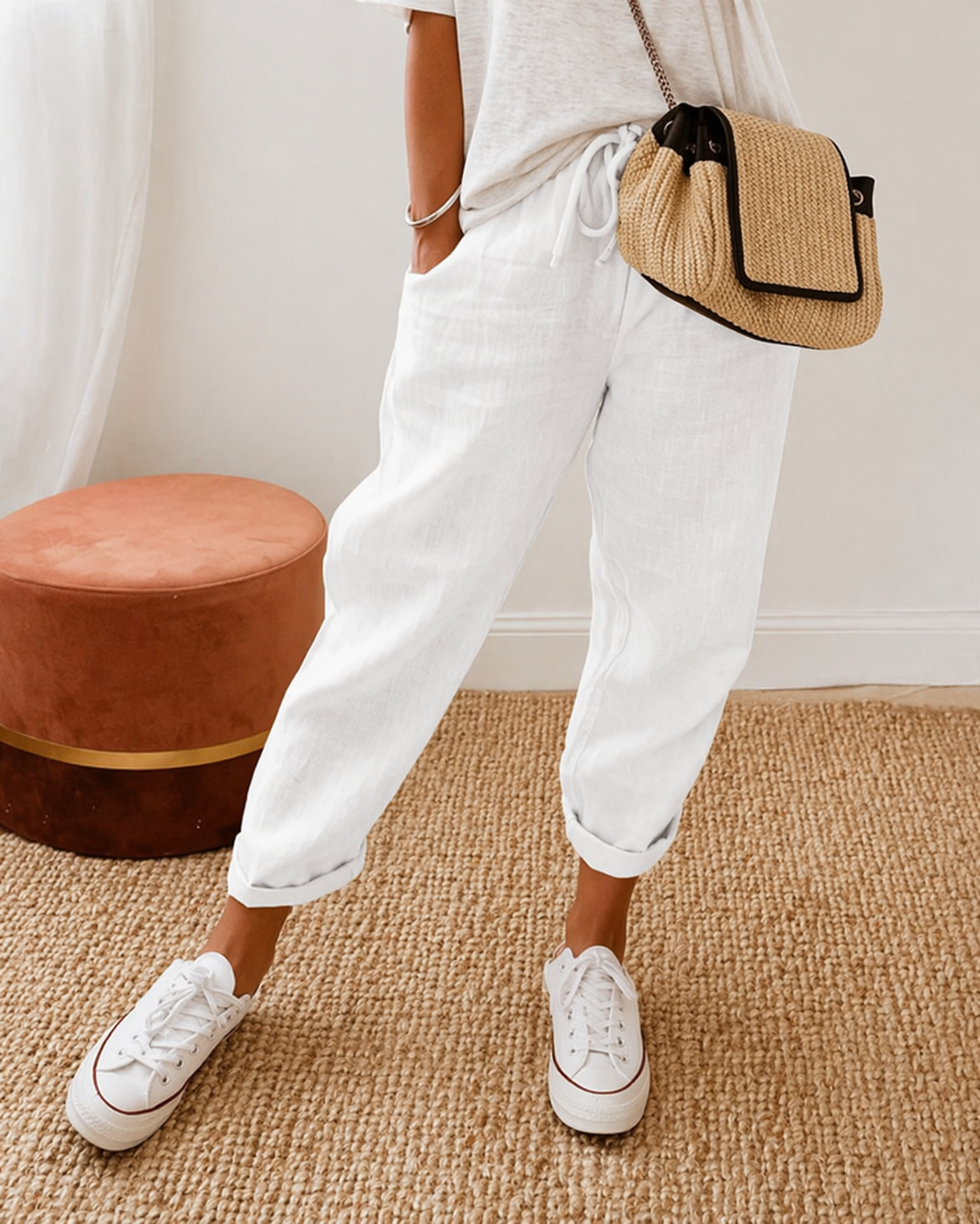 Lina™ | Pantalón de lino Elegante