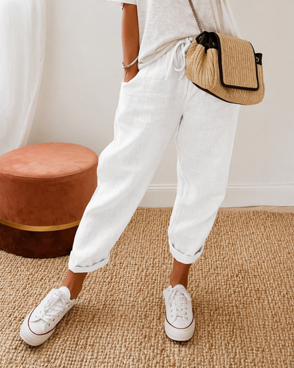 Lina™ | Pantalón de lino Elegante