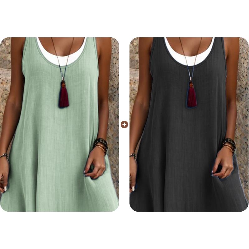 Valentina™ | Vestido Brisa de Tirantes