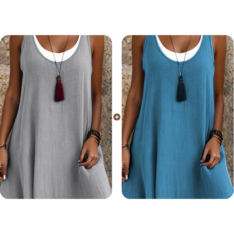 Valentina™ | Vestido Brisa de Tirantes