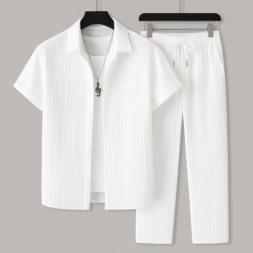 Luis | Conjunto casual de lino: ligero, cómodo y con estilo